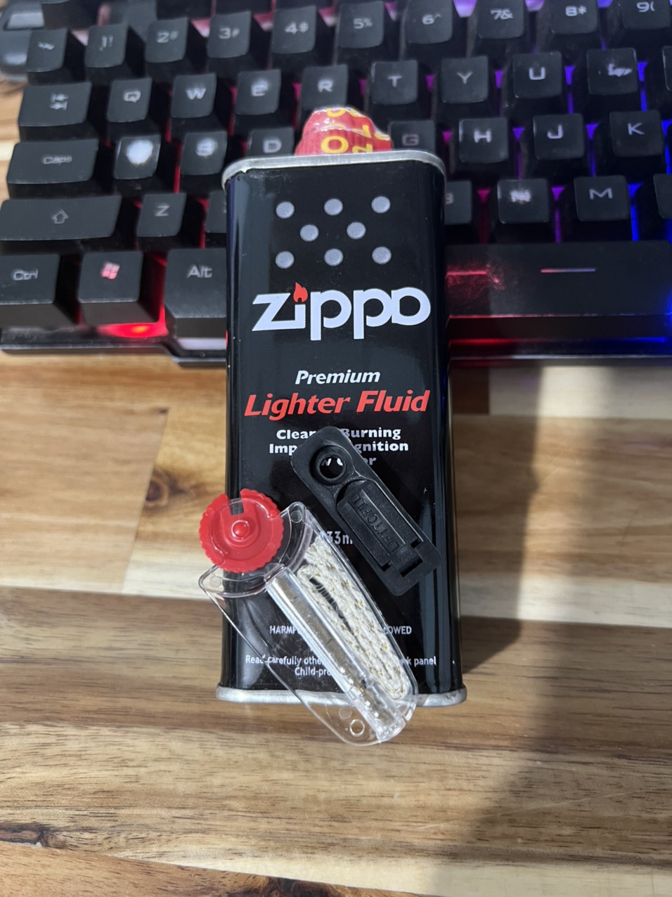 Zippo Lighter Pump Fuel Tank 133ml Is Used Stably