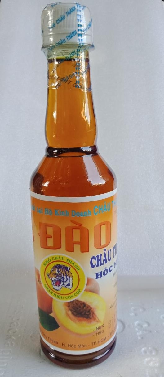 [HCM]Siro hoa quả Châu Thành đủ vị 400ml (Hương Đào)