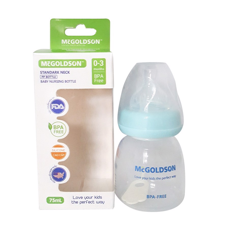 [HCM]Bình sữa PP McGOLDSON 75ml
