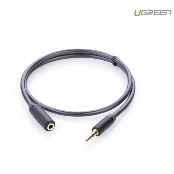 Cáp Audio 3.5mm nối dài 0.5m cao cấp UGREEN 10781