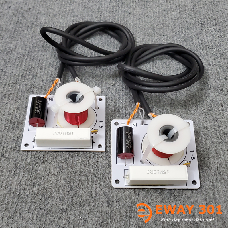 Treble model T5-noise filter circuit for treble speaker