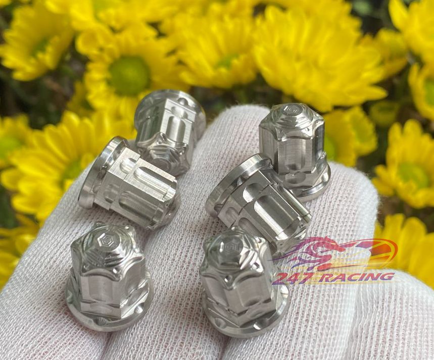 4 tán salaya th inox 304 đầu bít 7li gắn đầu bò xe máy wave dream rs rsx100