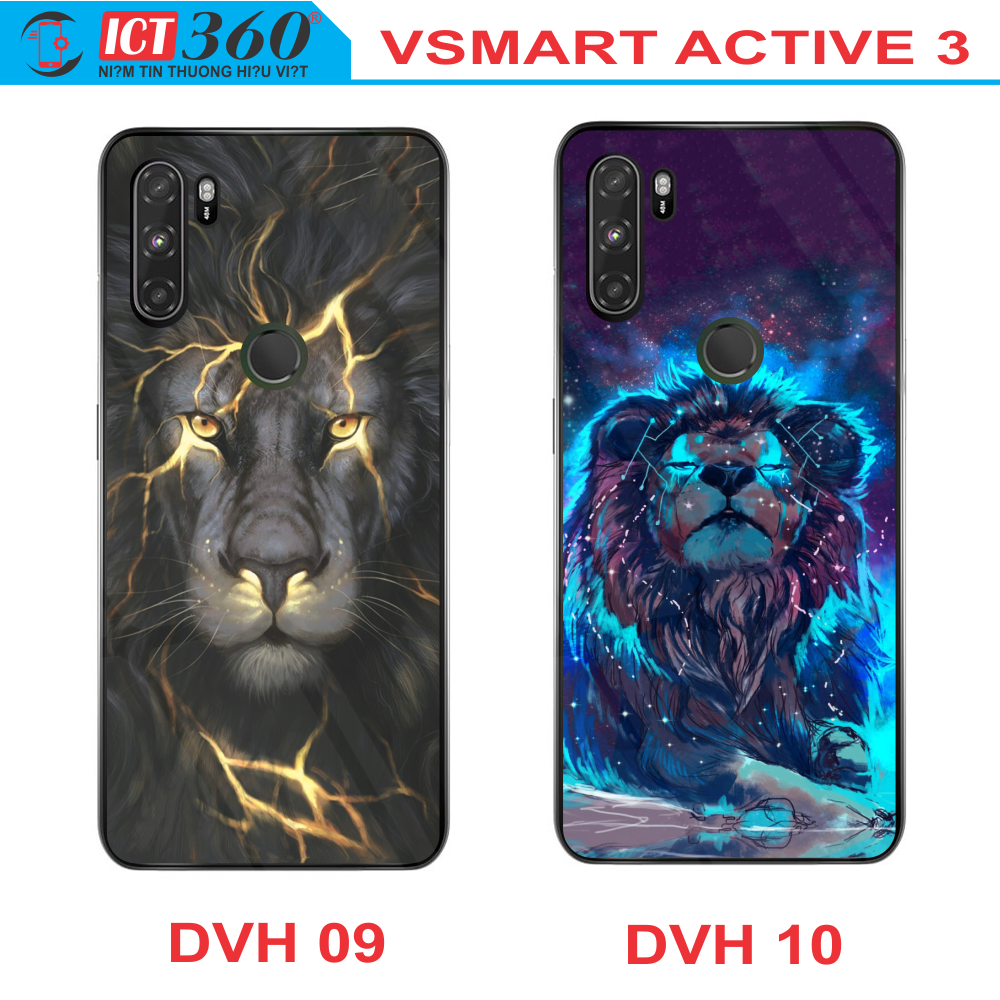 Ốp Lưng Kính VSMART ACTIVE 3 - in Theo Yêu Cầu ( Nhiều Hình)