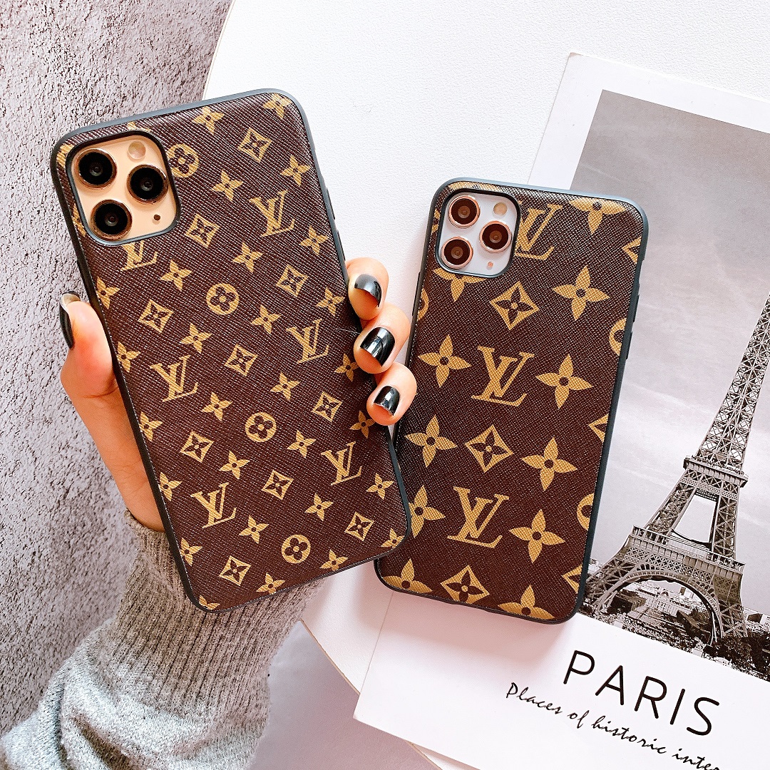 Ốp Lưng Da IMD Họa Tiết Louis Vuitton
