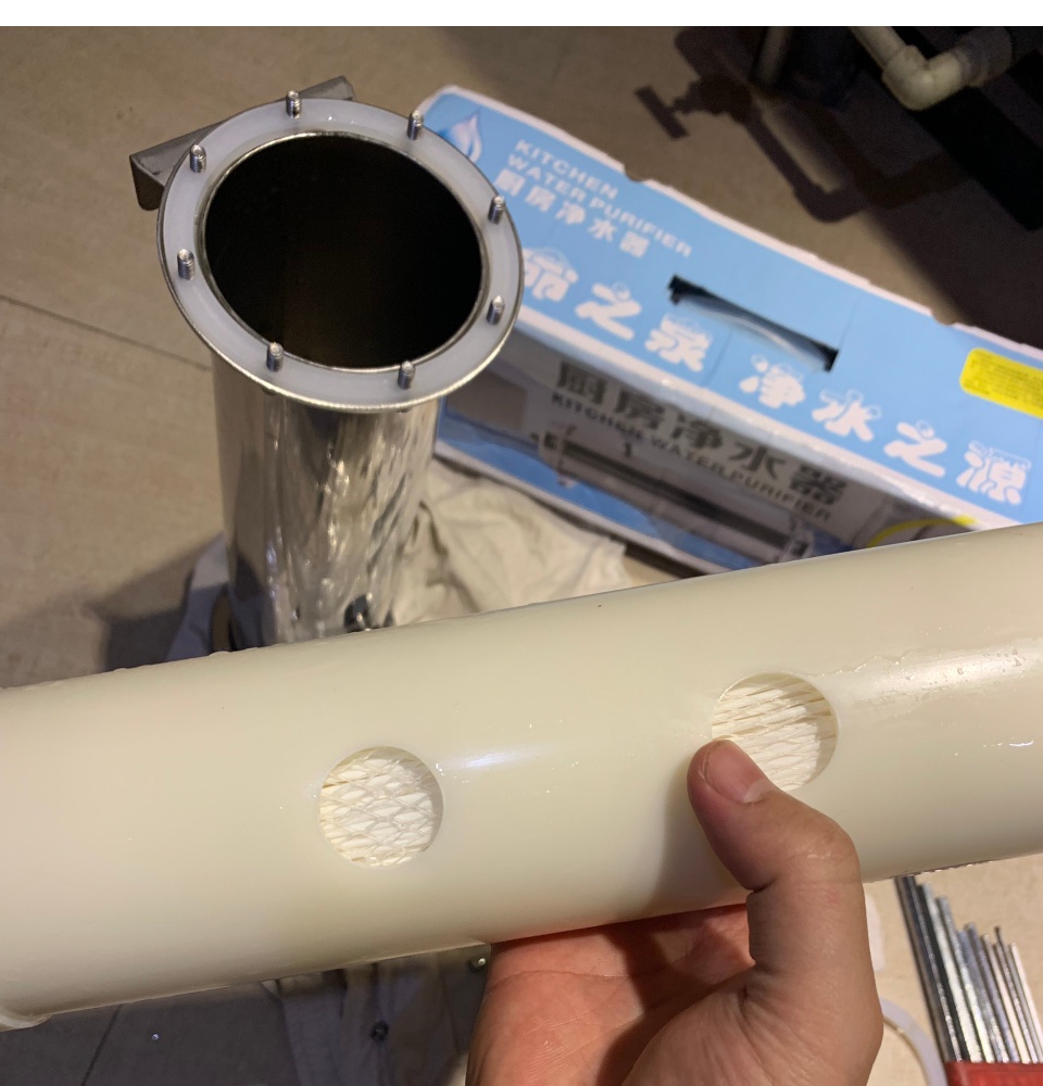 màng UF 600L/h vỏ inox 304