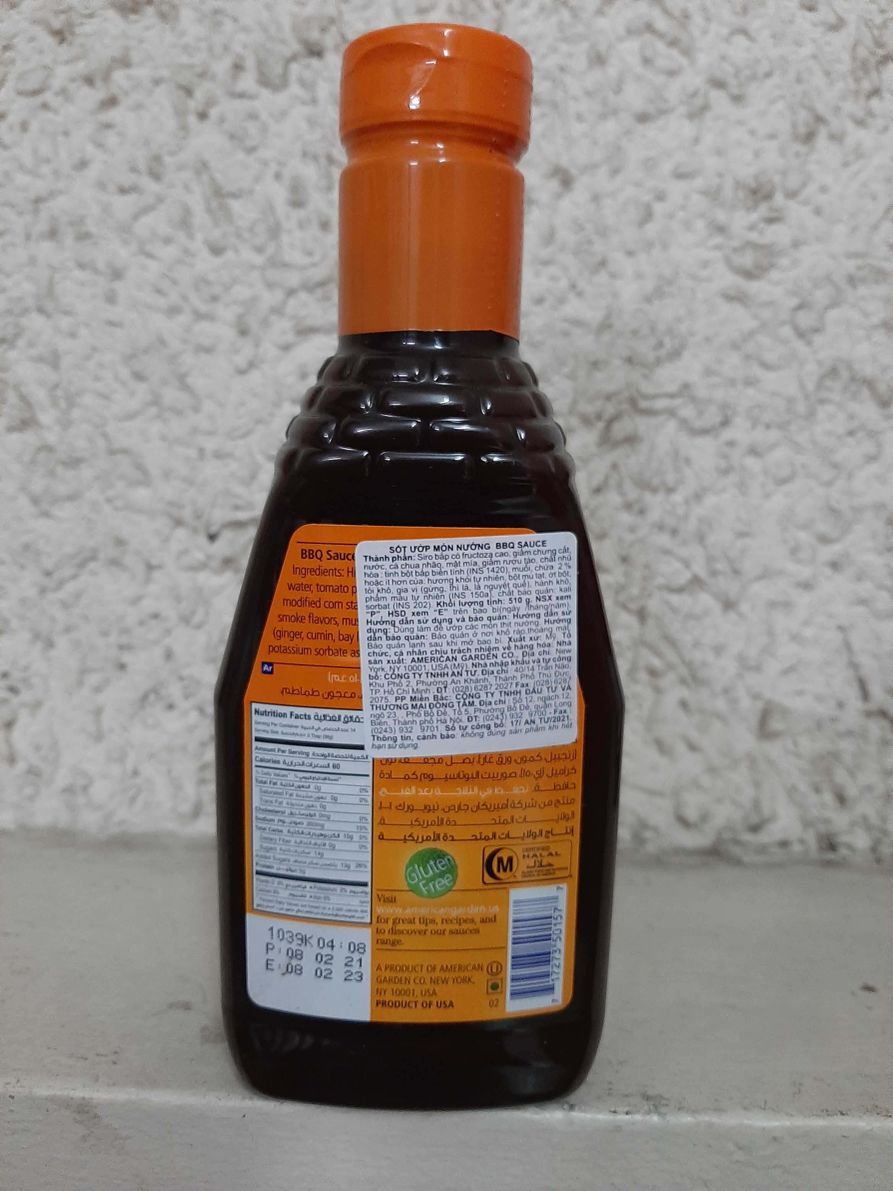 Sốt thịt nướng BBQ Sauce Original 510g