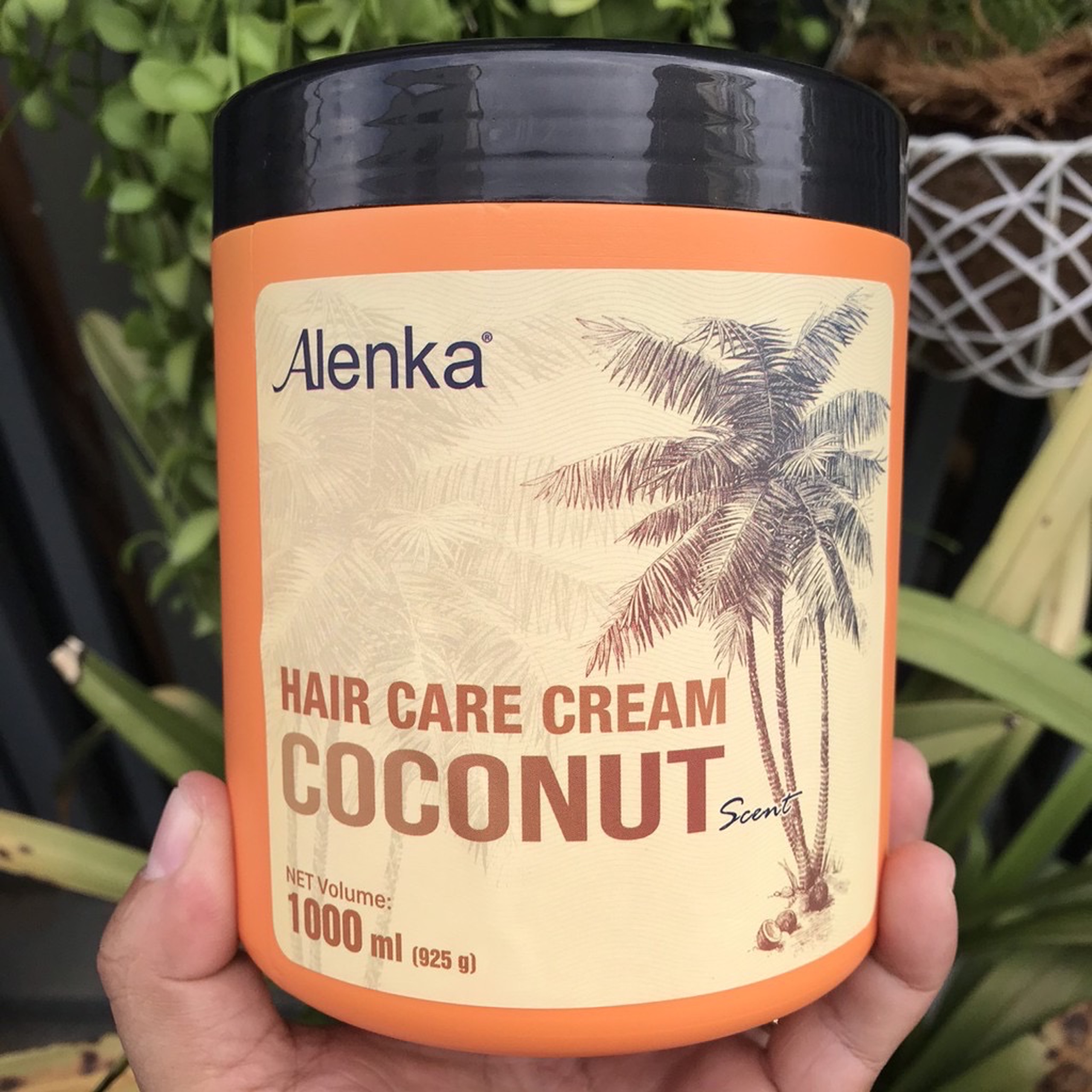 Dầu hấp ủ tóc hương dừa siêu mượt alenka coconut hair care cream 1000ml