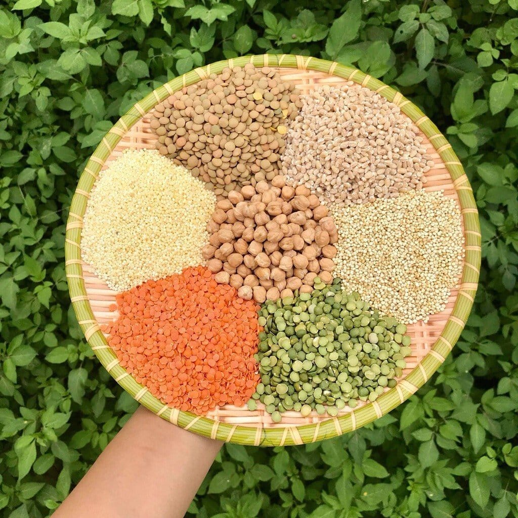 Các loại hạt hữu cơ cho bé ăn dặm