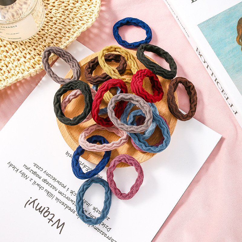 Cột tóc trơn mềm - SET 10 thun đủ màu