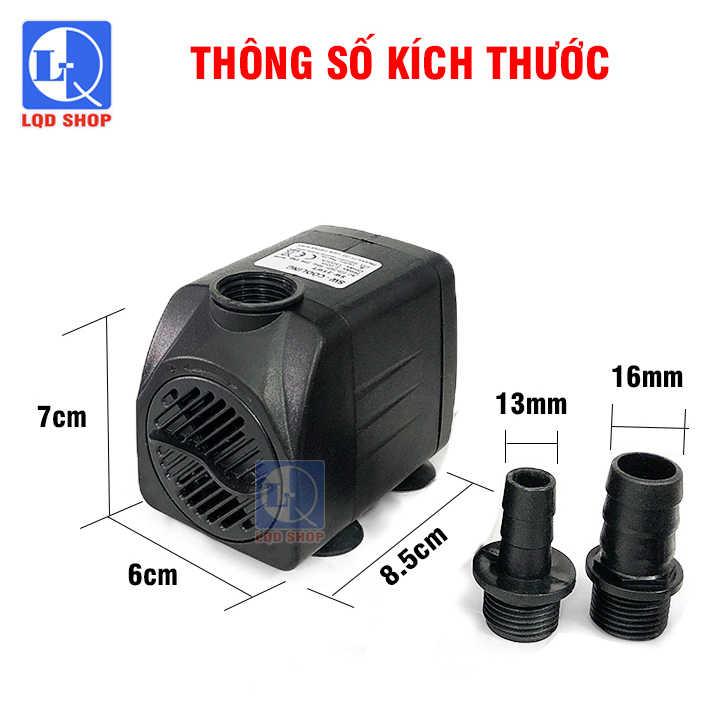 Máy bơm tiểu cảnh, bể cá mini SW | Bơm thả chìm