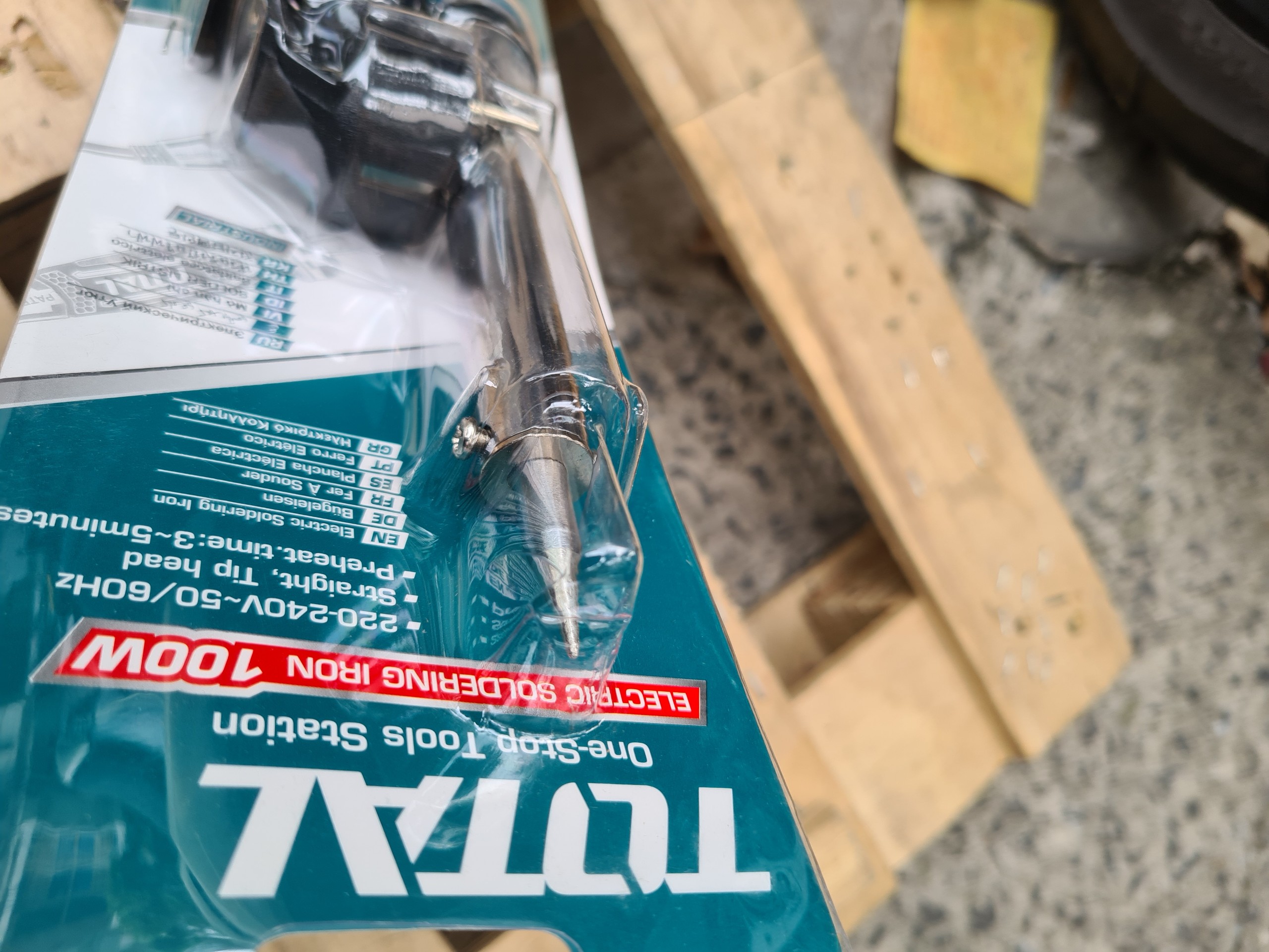 Mỏ hàn chì (50/T) 100W TOTAL TET10006