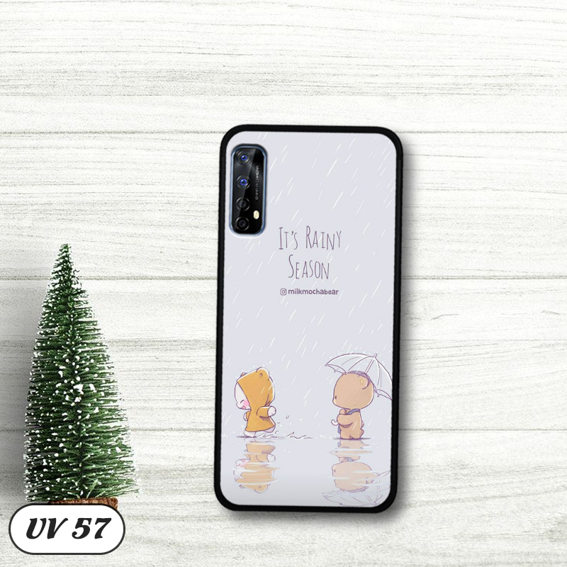 Ốp điện thoại REALME 7 - lưng nhám viền dẻo