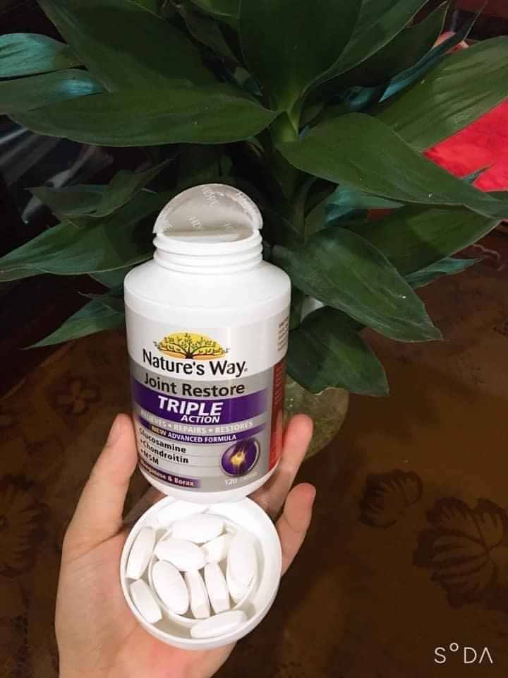 Viên Uống Hỗ Trợ Xương Khớp Nature's Way JOINT RESTORE TRIPLE ACTION
