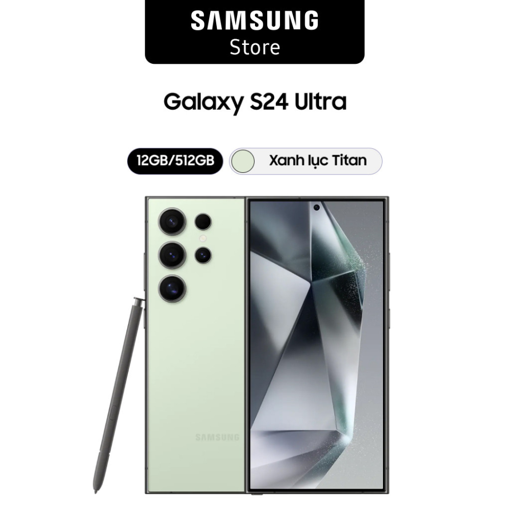 Điện thoại samsung galaxy s24 ultra 12gb/512gb - độc quyền online