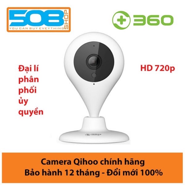 Camera Quan Sát Ip Wifi Qihoo 360 D603 720P (Bản Quốc Tế- Chính Hãng)