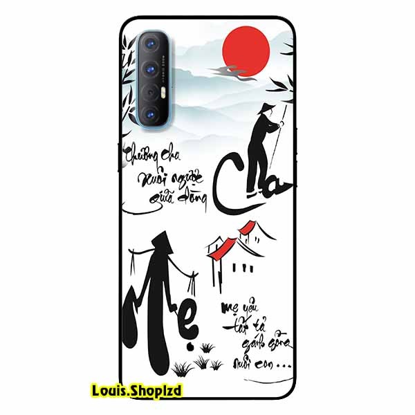 Ốp lưng dành cho oppo reno 3 pro - thương cha mẹ