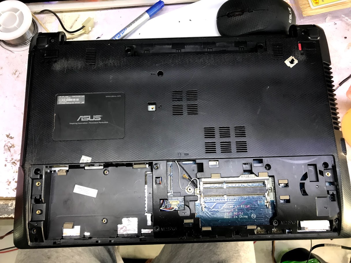 Vỏ laptop Asus K45A K45V K45VD (mặt D)