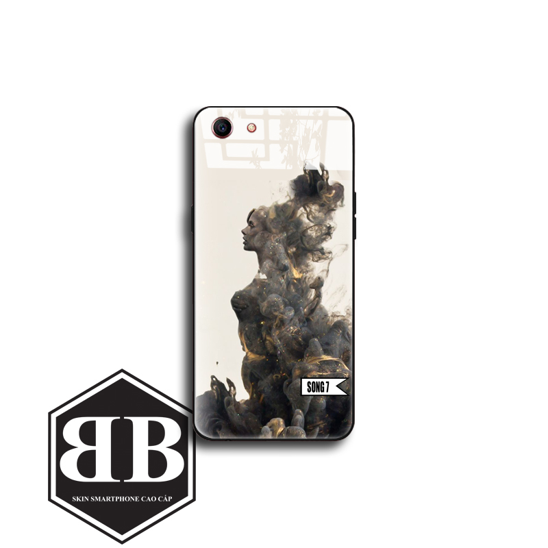 Ốp lưng kính cường lực oppo a83 a1 / a71 / neo 7 a33 / neo 9 a37 / f7 youth a3 hình sóng siêu đẹp
