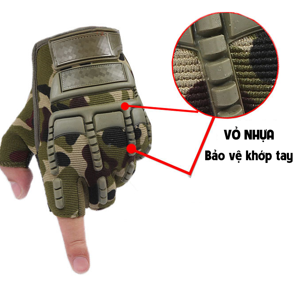 [Giá Sỉ] Găng tay phượt Mfact cao cấp dài tay găng đi xe máy tập gym hoạt động ngoài trời