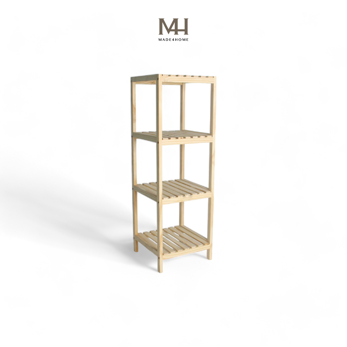 Kệ gỗ thông đa năng 4 tầng chắc chắn - Made4Home