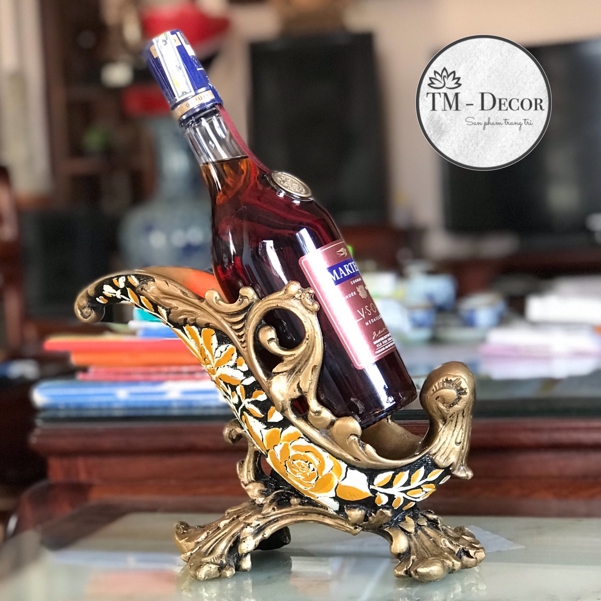 Kệ rượu vang phong cách châu âu