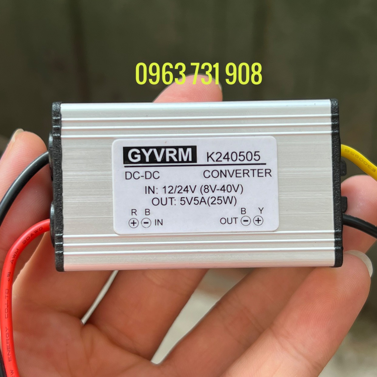 Bộ chuyển đôỉ nguồn điện 12V xuống 5V 5A