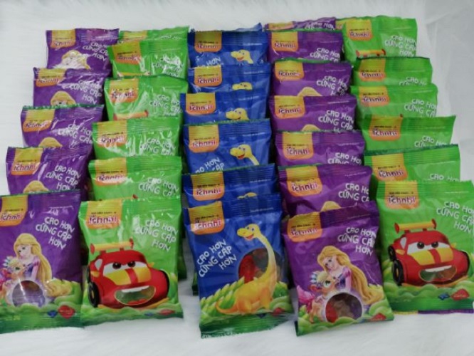 Kẹo dẻo Ích Nhi - Combo 10 bì