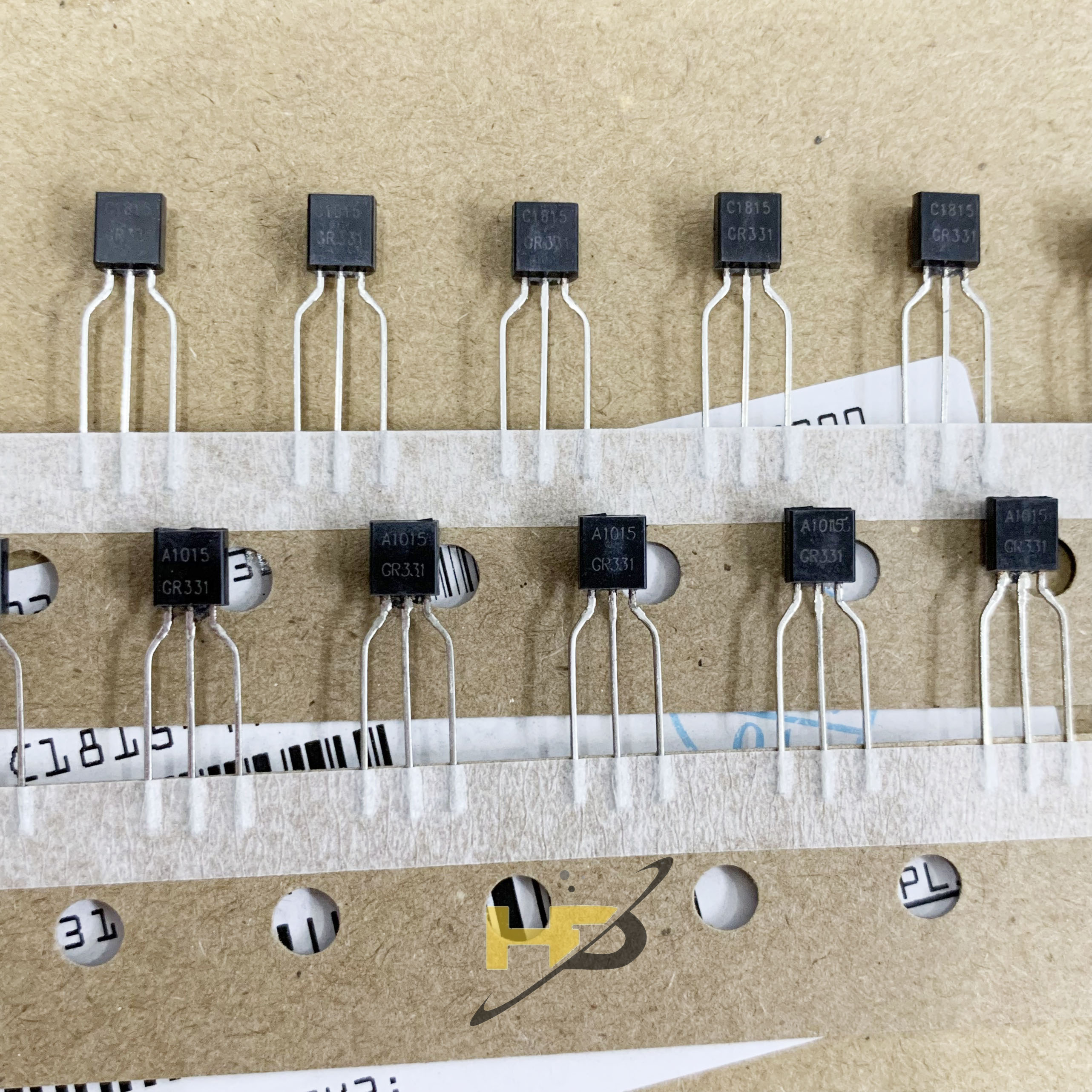 Linh Kiện ĐiệnTử, Bộ 10 Cặp Transistor C1815/A1015 Chân Cắm