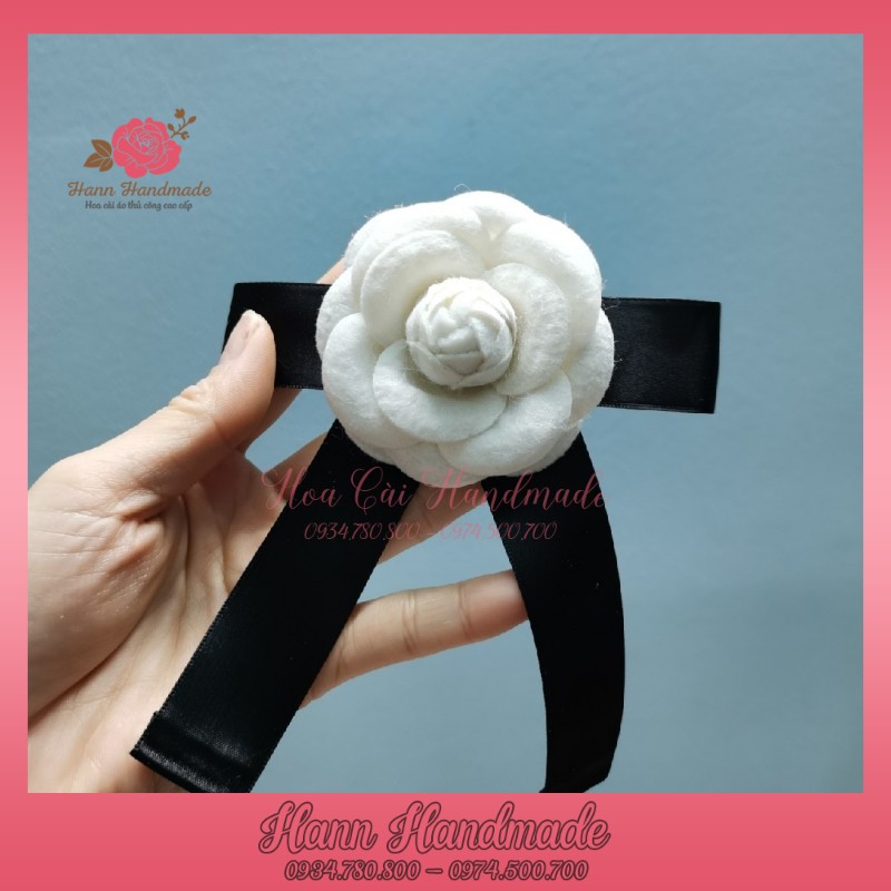 Nơ Cài Áo Cao Cấp Phối Nơ Cao Cấp [HANN HANDMADE - Hoa cài áo, phụ kiện thời trang sỉ]