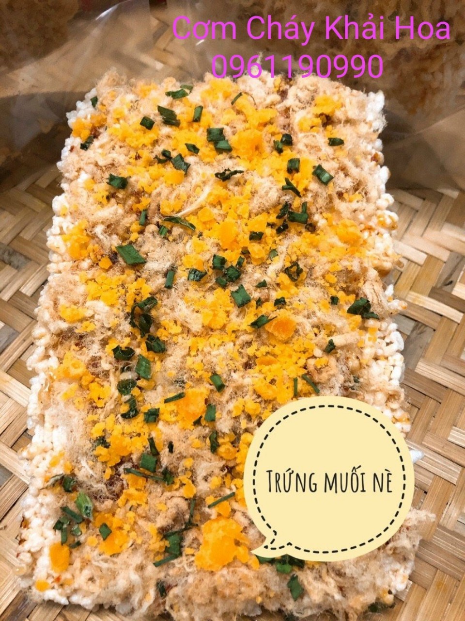 Cơm cháy khô chưa chiên 1kg 69k