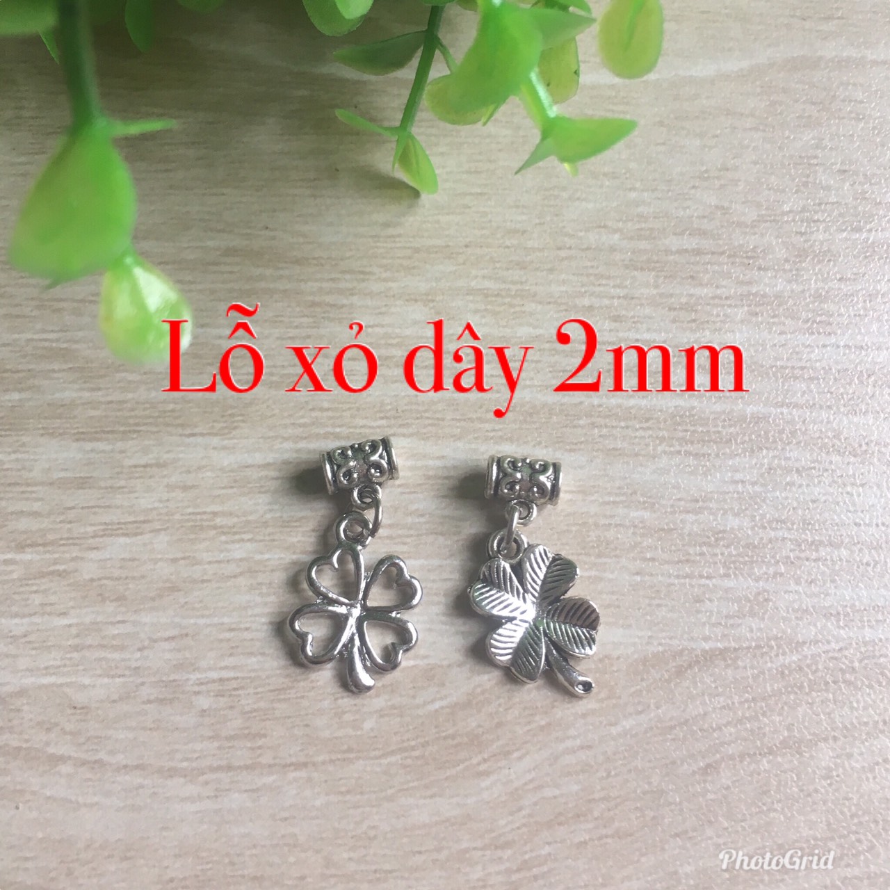 🍀🌺 1 charm cỏ 3 lá 4 lá may mắn bình an 🍀🌺