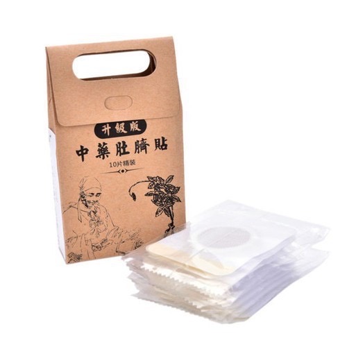 Miếng Dán Rốn Tan Mỡ Trung Y Túi 10 Miếng