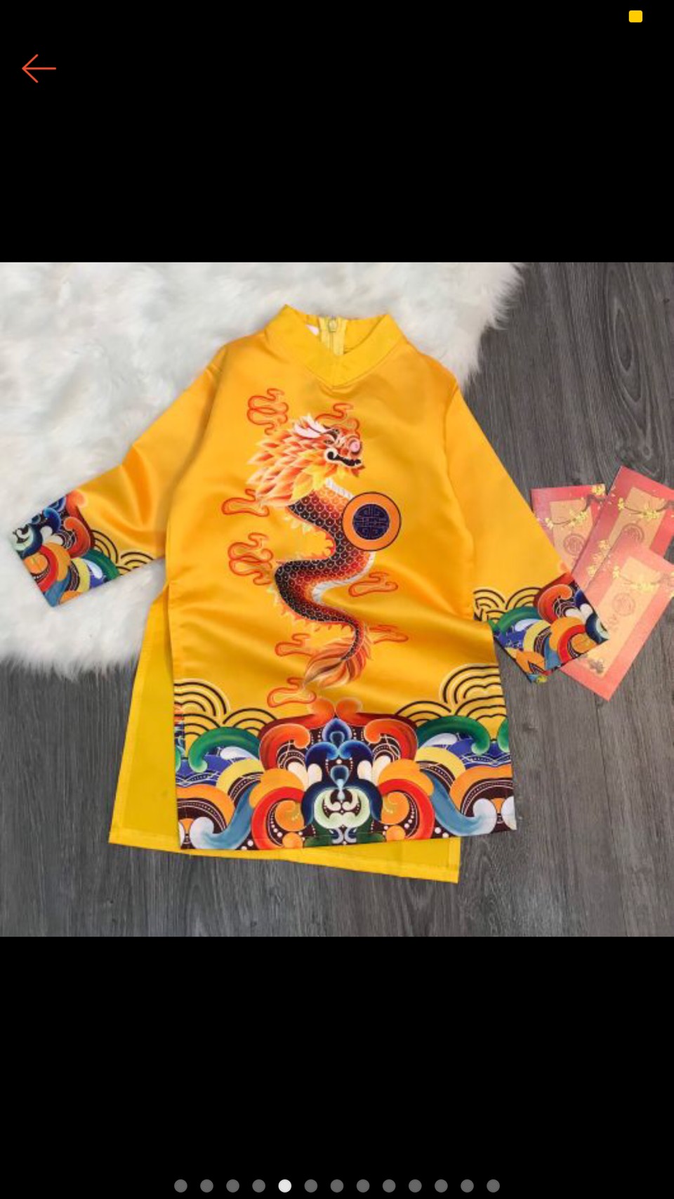 Áo dài cách tân cho bé trai