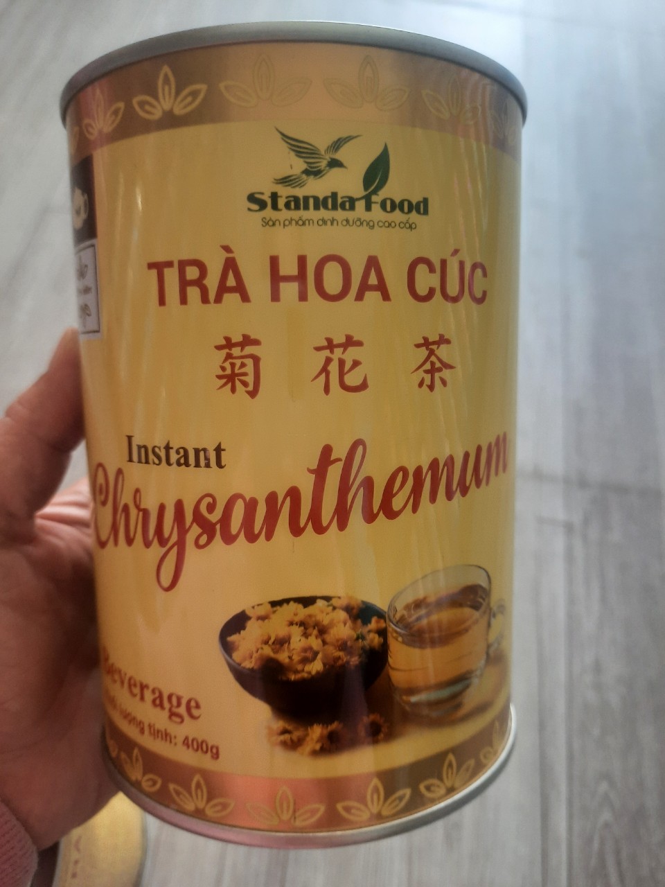 Trà hoa cúc lợi sữa