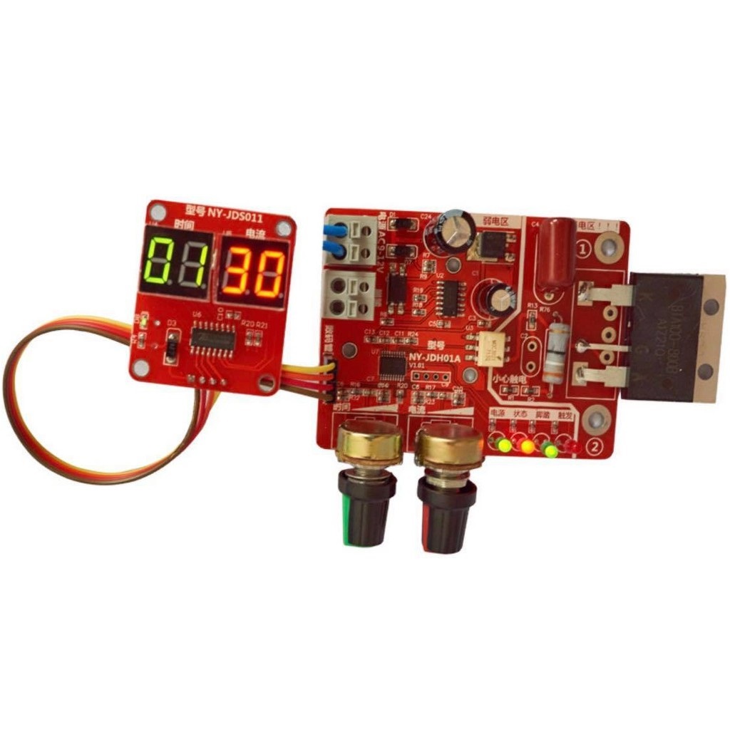 Mạch timer máy hàn cell pin NY-D01 (Bản chuẩn 100A dùng 2 IC)