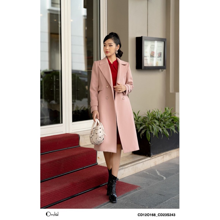 Áo khoác dạ nữ Orchid CD23S243.