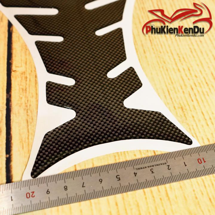 TEM XƯƠNG CÁ CHỐNG TRẦY BÌNH XĂNG XE MÁY 20CM