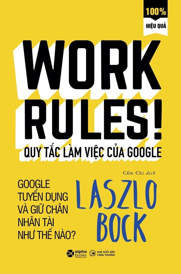 Fahasa - quy tắc làm việc của google