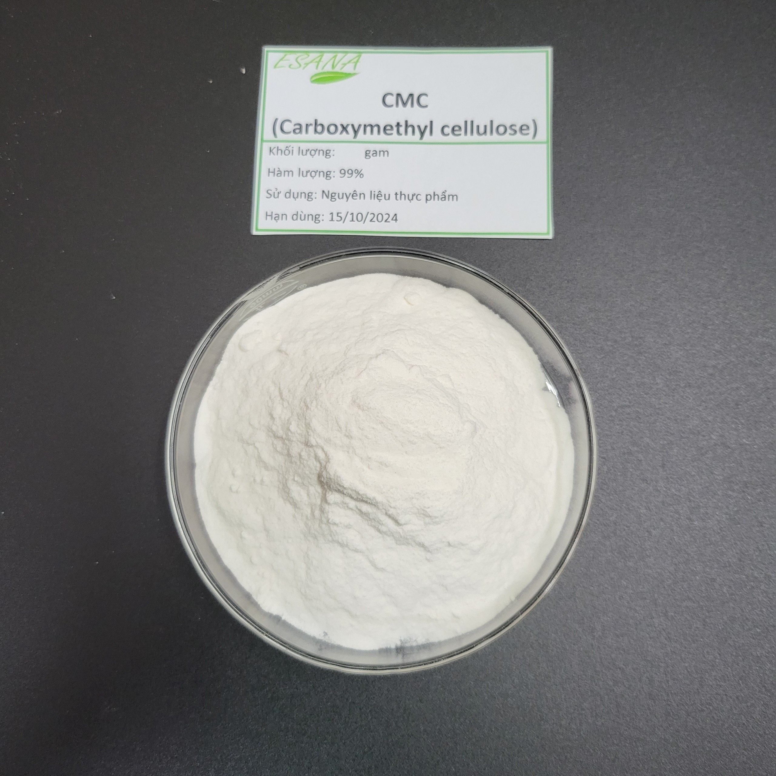 100g Nguyên liệu CMC (Carboxymethylcellulose Sodium) 99% cấp thực phẩm