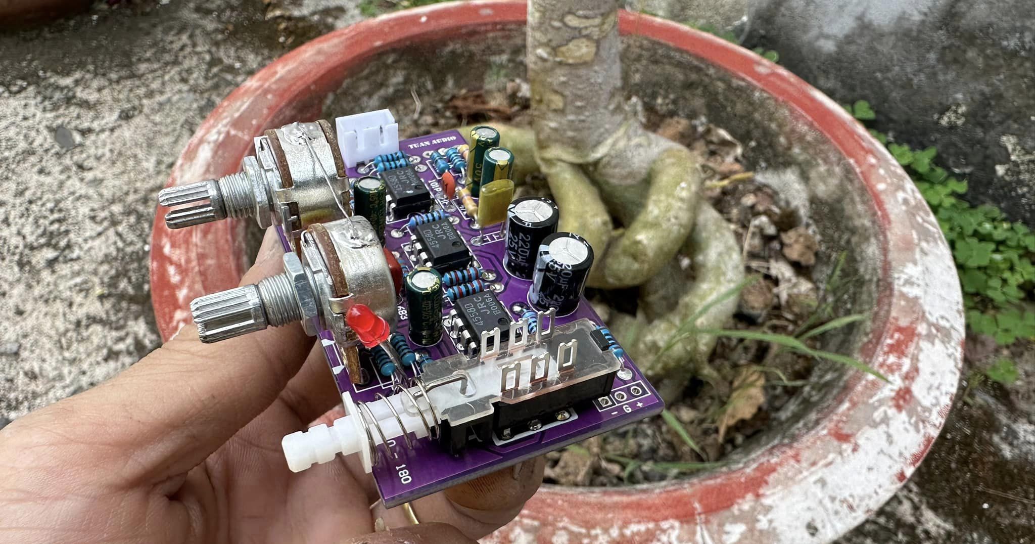 Mạch Lọc Sub MINI có đảo phase chỉnh tần số