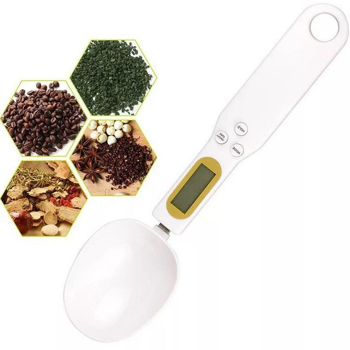 Electronic scale primary cup shape spoon, measuring spices