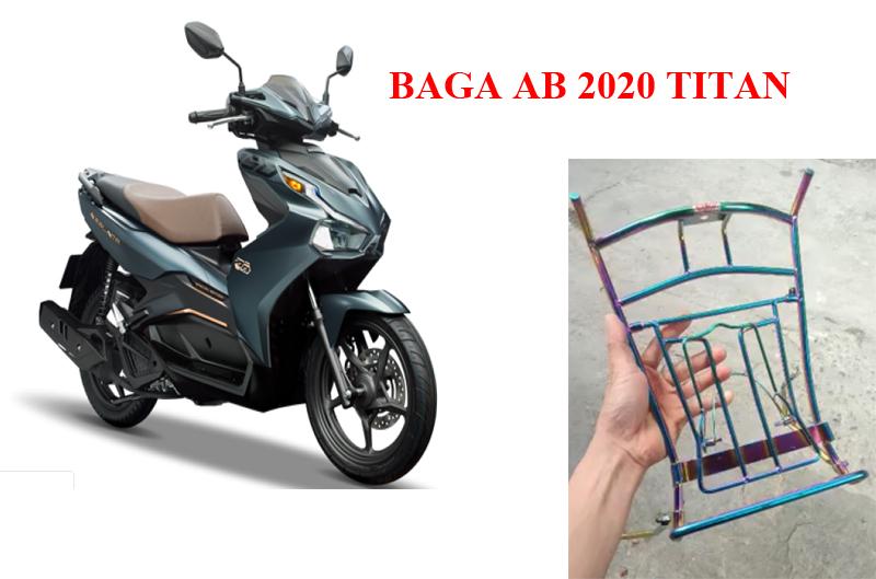 BAGA AIRBLADE 2020 (AB) XI MẠ TITAN