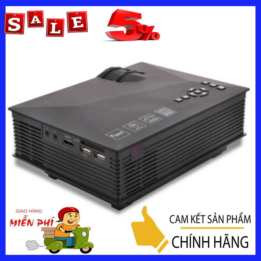 Máy chiếu mini LEJIADA UC46, 1080p kết nối wifi
