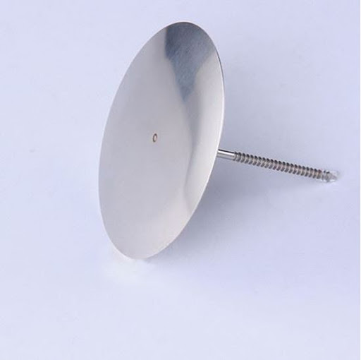 Dù xoay inox bắt bông kem
