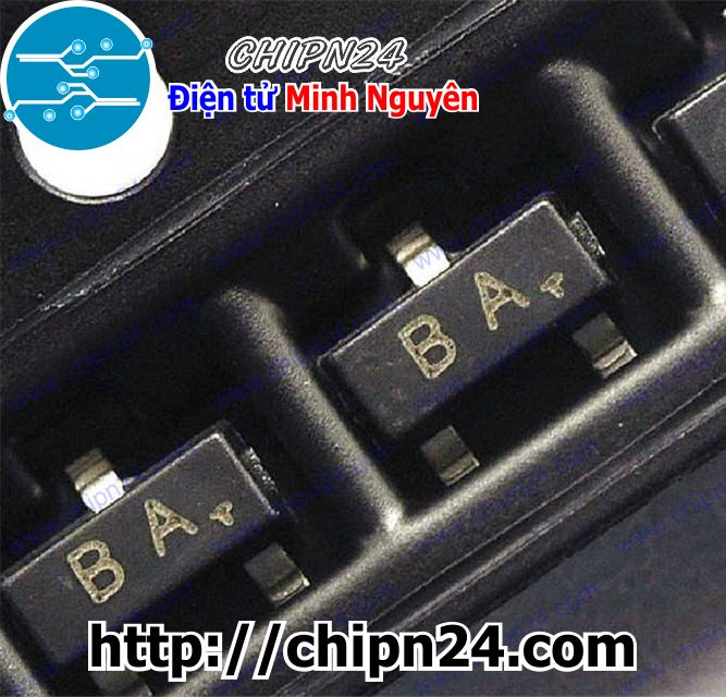 [25 con] (KX) Transistor Dán A1015 (BA) SOT-23 PNP 150mA 50V (SMD Dán) (2SA1015 1015)