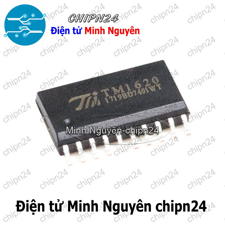 [2 con] (ST) IC Dán TM1620 SOP-20 Hàng Tốt (SMD) (1620) - HH004525