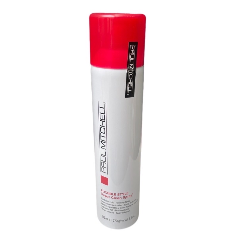 Keo xịt giữ nếp tóc, khô nhanh, tạo độ bóng paul mitchell super clean spray 359ml