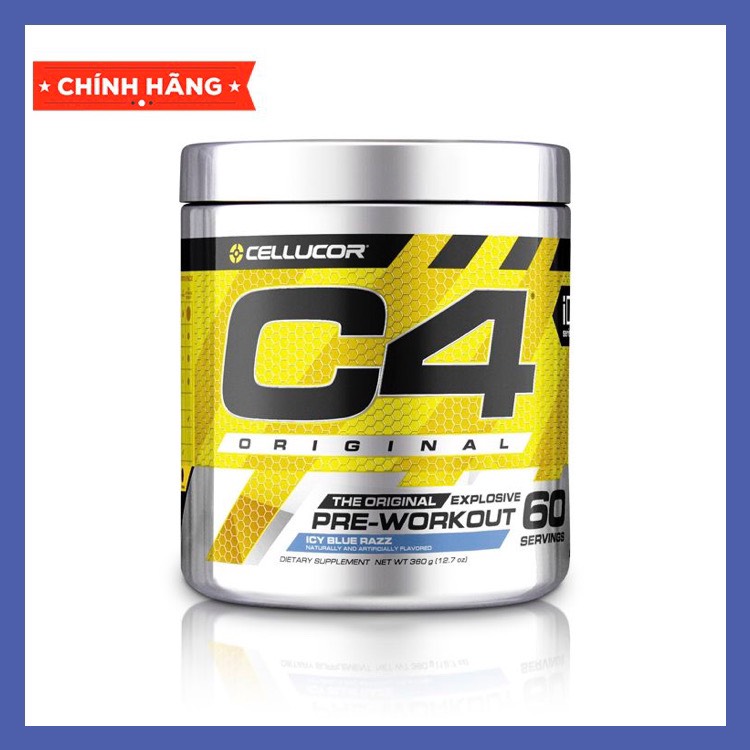 PRE WORKOUT C4 - 60 serving Hỗ trợ tăng sức mạnh C4 Cellucor ( 60 Lần dùng )