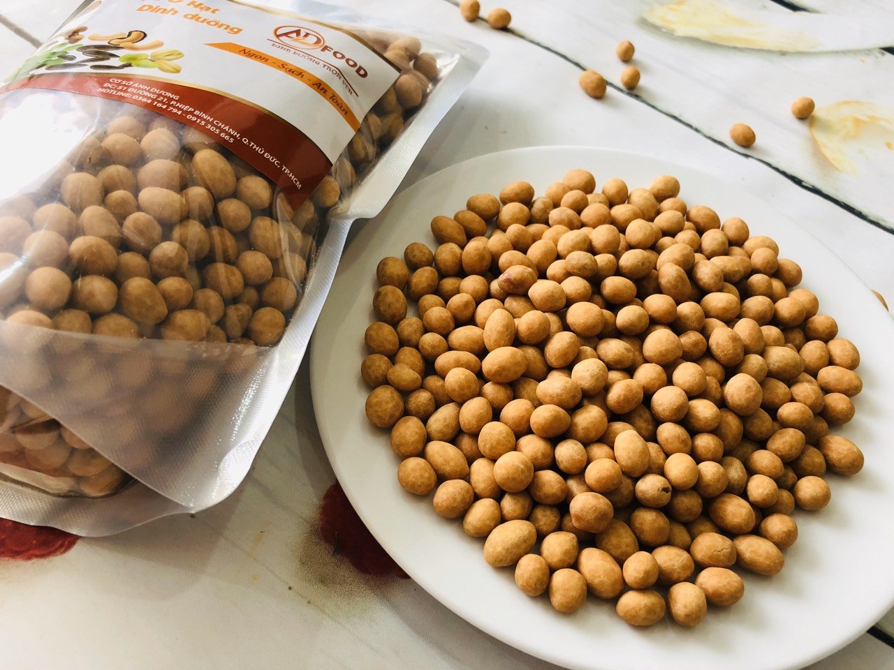 500G ĐẬU PHỘNG DA CÁ VỊ CỐT DỪA
