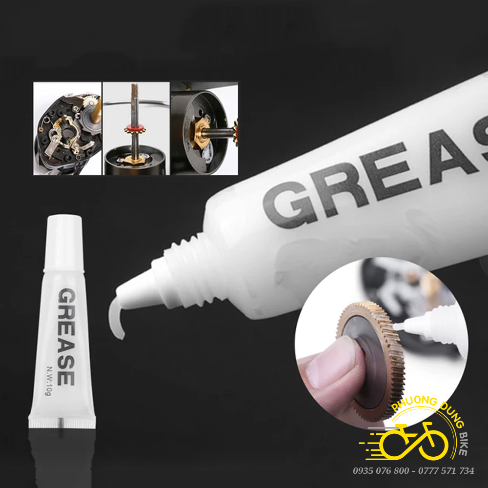 Mỡ bôi bảo dưỡng cho cối líp Ratchet, Pawl hoặc vòng bi Ceramic xe đạp Grease 10G